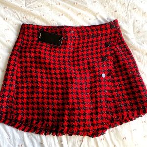 Tweed Skort